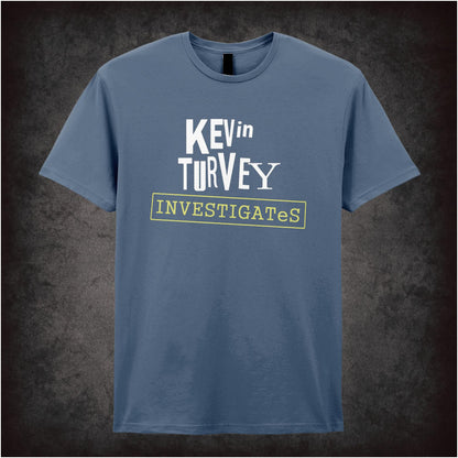 Kevin Turvey Investigates – Cult British Comedy Graphic T-Shirt