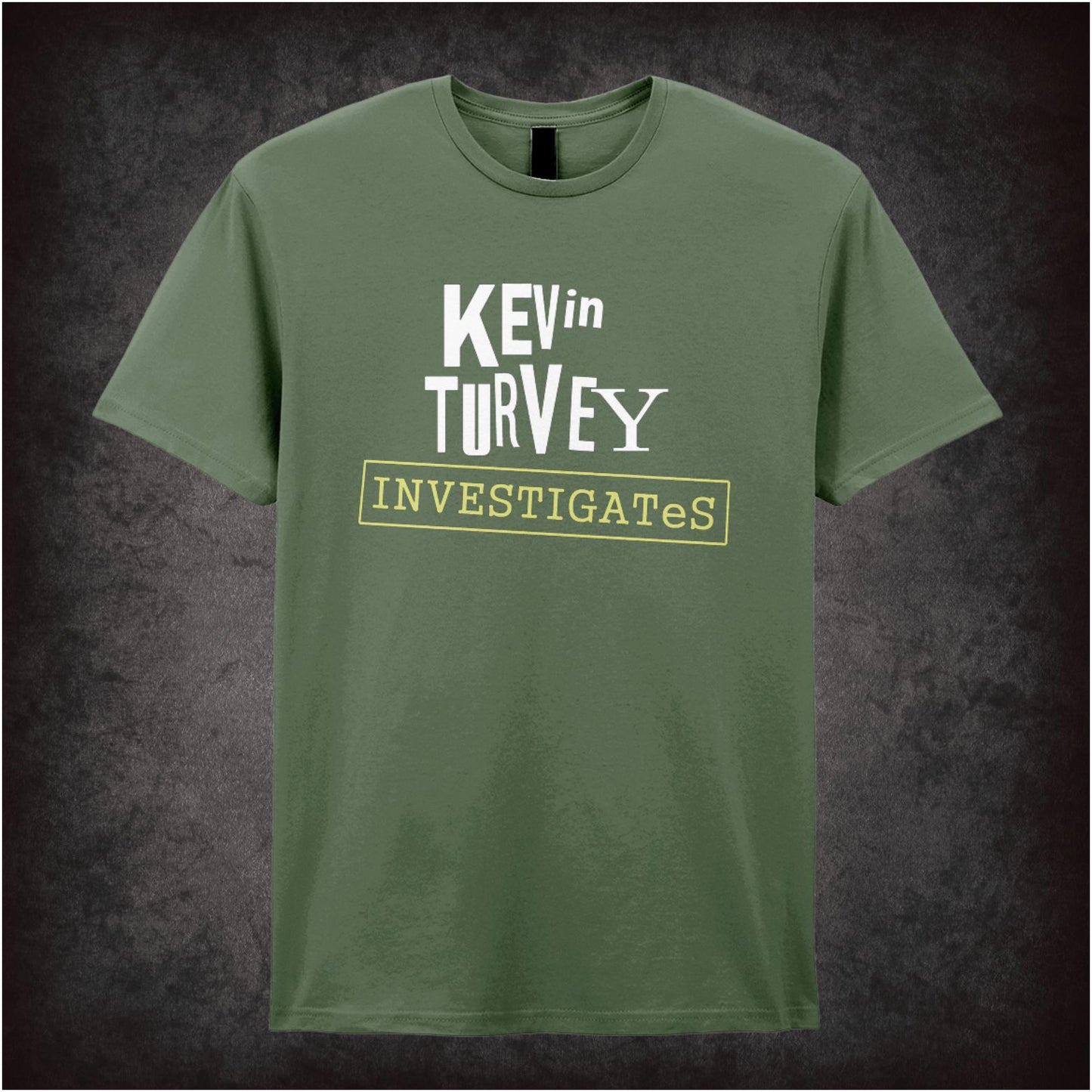 Kevin Turvey Investigates – Cult British Comedy Graphic T-Shirt