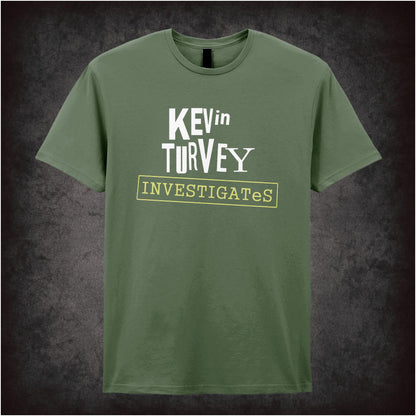 Kevin Turvey Investigates – Cult British Comedy Graphic T-Shirt