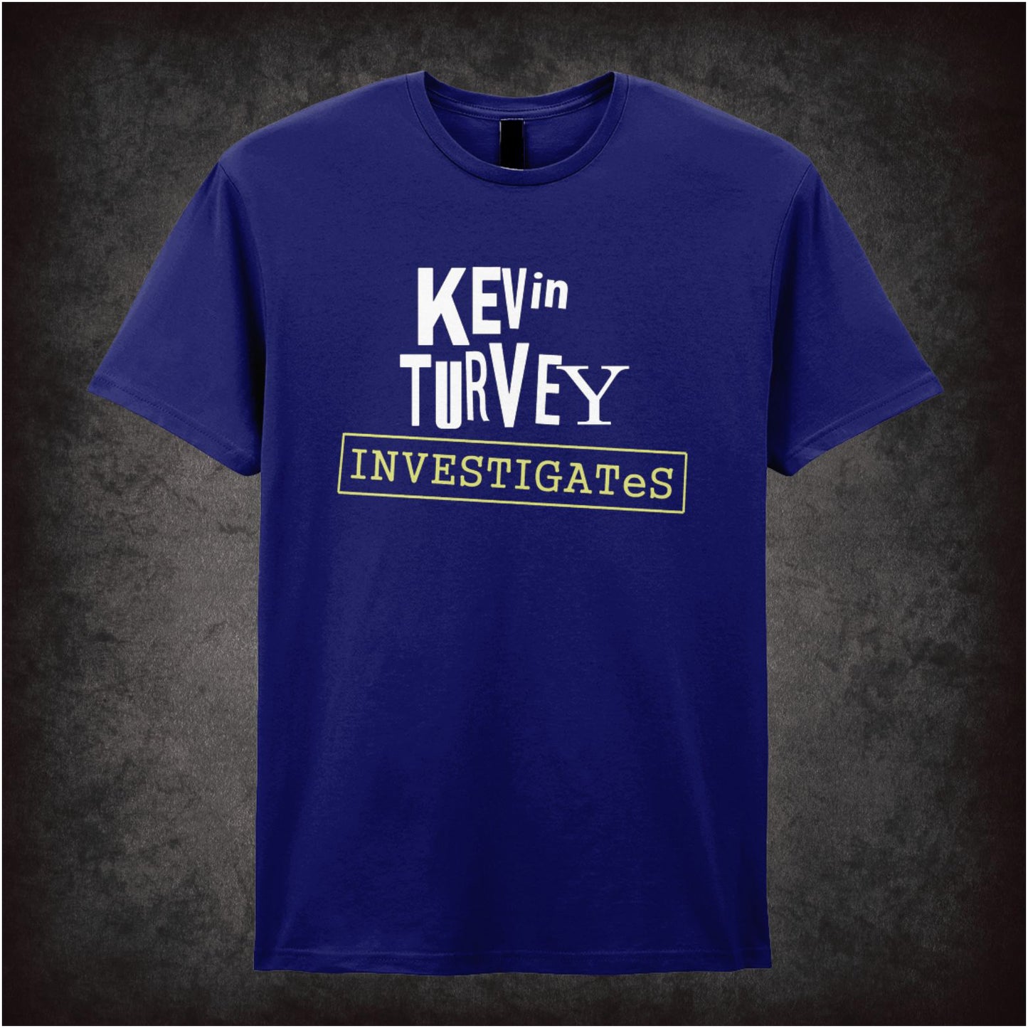 Kevin Turvey Investigates – Cult British Comedy Graphic T-Shirt