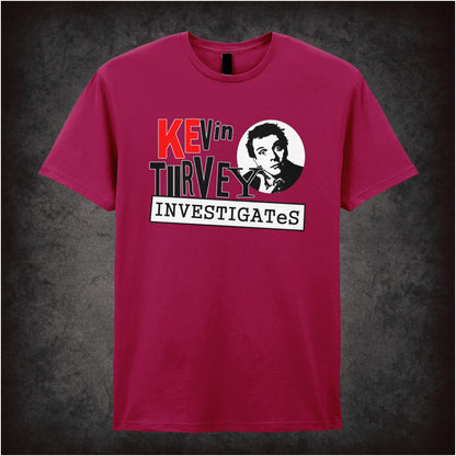 Kevin Turvey Investigates – Cult British Comedy Graphic T-Shirt