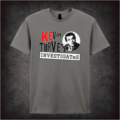 Kevin Turvey Investigates – Cult British Comedy Graphic T-Shirt