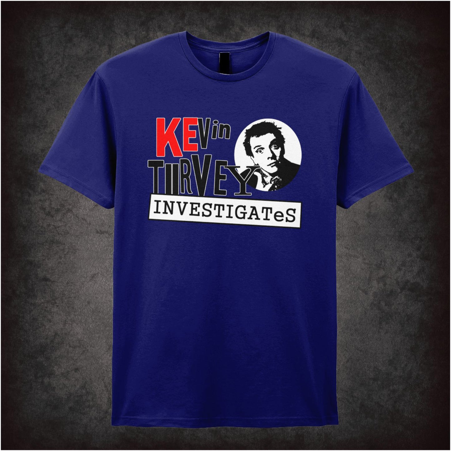 Kevin Turvey Investigates – Cult British Comedy Graphic T-Shirt