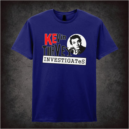 Kevin Turvey Investigates – Cult British Comedy Graphic T-Shirt