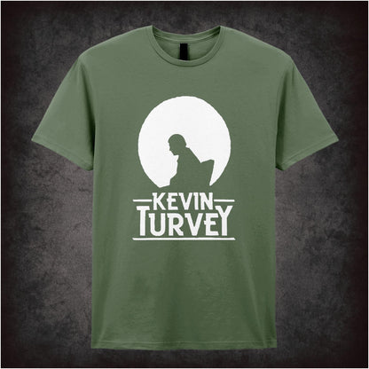 “‘Kevin Turvey silhouette’ T-shirt from Kevin Turvey (Rik Mayall)”