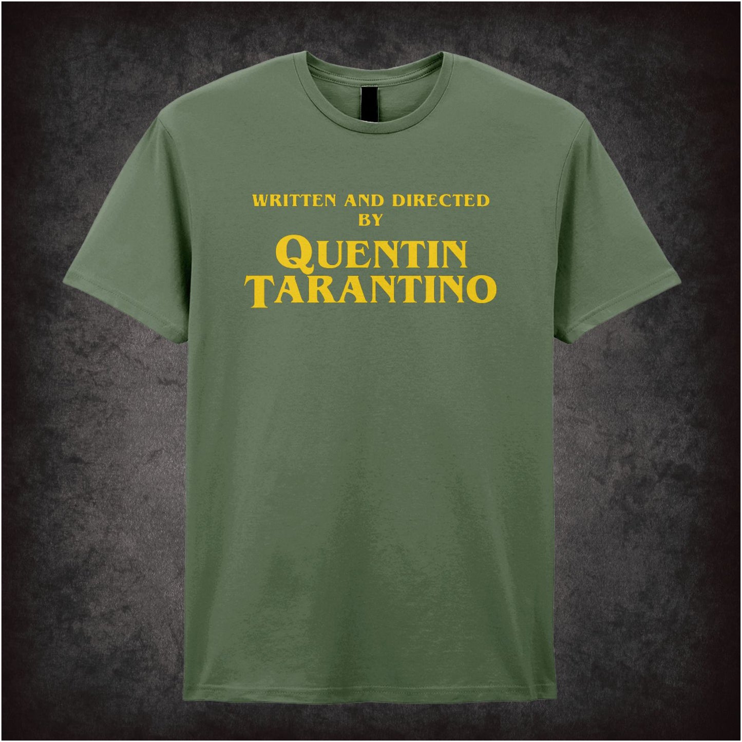 Written and Directed by Quentin Tarantino – Softstyle Unisex Graphic T-Shirt