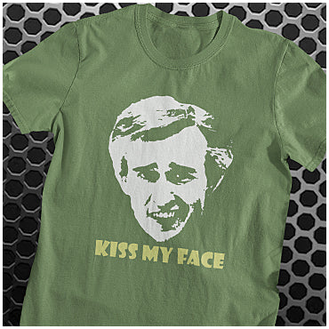 Kiss My Face - Alan Partridge Inspired Unisex T Shirt