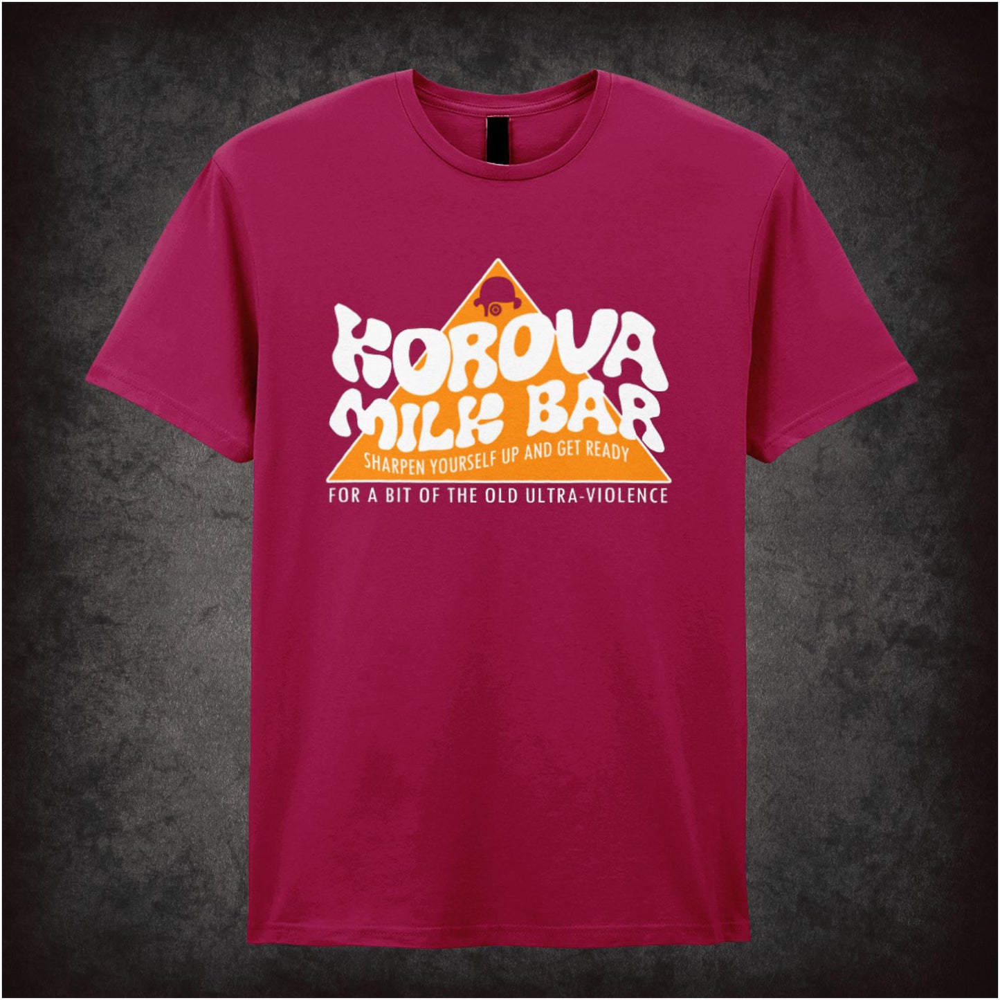 Korova Milk Bar – Cult Film Graphic T-Shirt