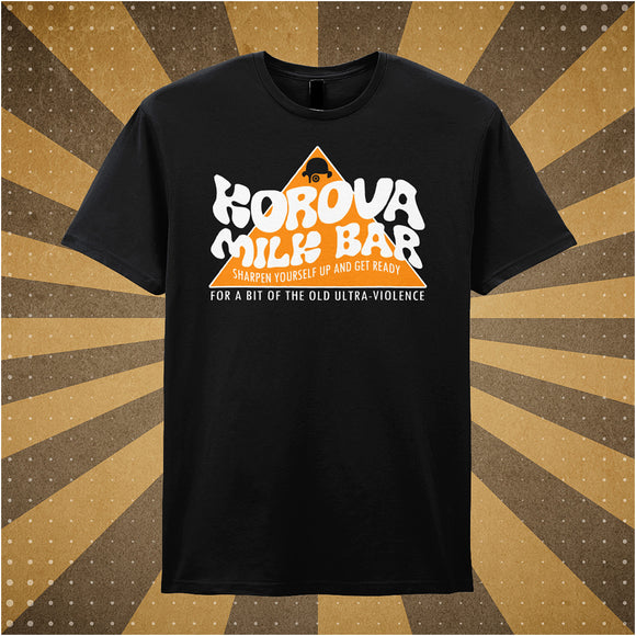 Korova Milk Bar - A Clockwork Orange Inspired Unisex T Shirt