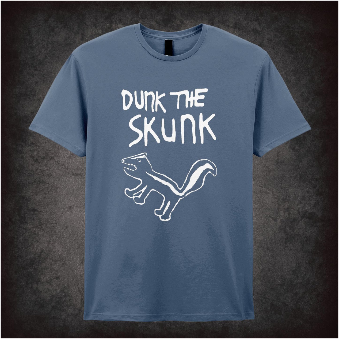 Dunk The Skunk – Cult TV Comedy Graphic T-Shirt