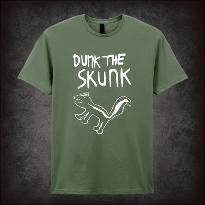 Dunk The Skunk – Cult TV Comedy Graphic T-Shirt