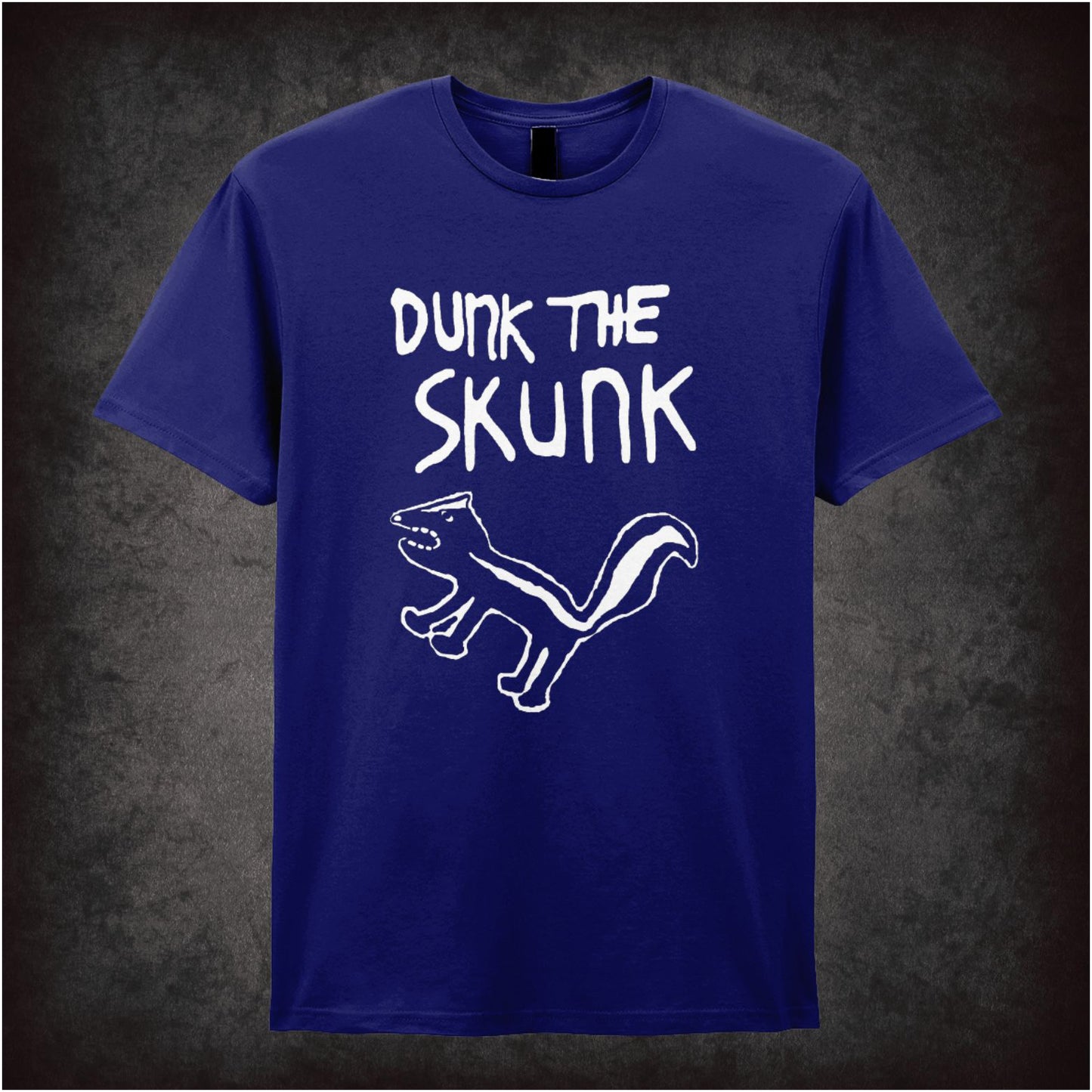 Dunk The Skunk – Cult TV Comedy Graphic T-Shirt