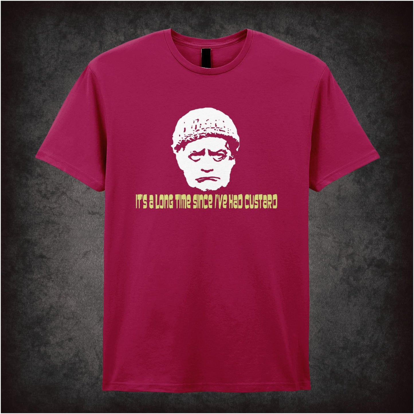 It’s A Long Time Since I’ve Had Custard – Cult British Sitcom Graphic T-Shirt
