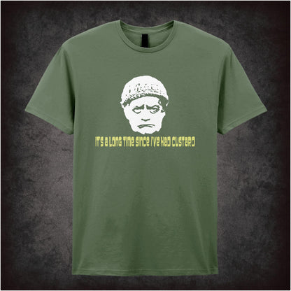 It’s A Long Time Since I’ve Had Custard – Cult British Sitcom Graphic T-Shirt