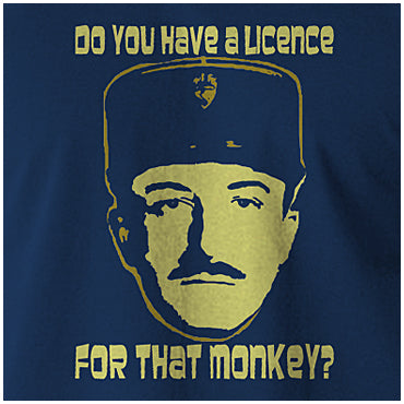 Do You Have A Licence For That Monkey? - The Pink Panther Inspired Unisex T Shirt