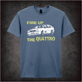 Fire Up The Quattro – Cult British TV Drama Graphic T-Shirt