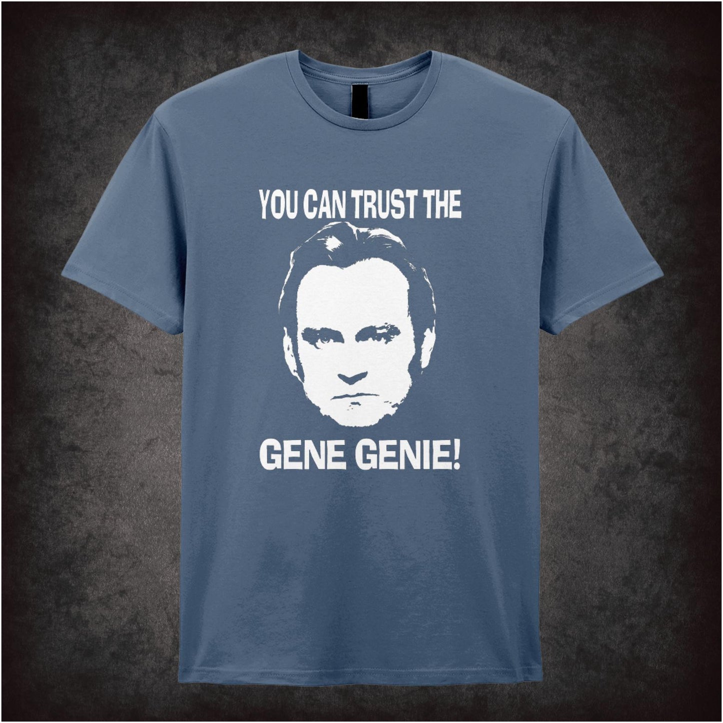 You Can Trust The Gene Genie – Cult British TV Drama Graphic T-Shirt