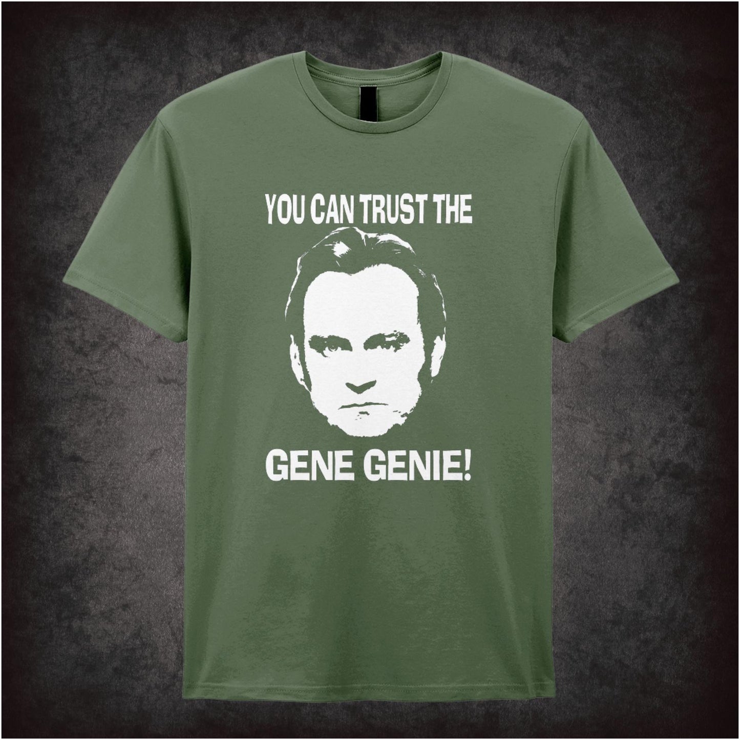 You Can Trust The Gene Genie – Cult British TV Drama Graphic T-Shirt