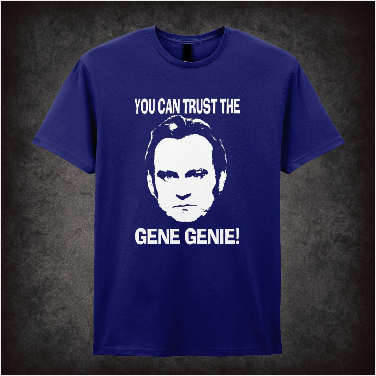 You Can Trust The Gene Genie – Cult British TV Drama Graphic T-Shirt