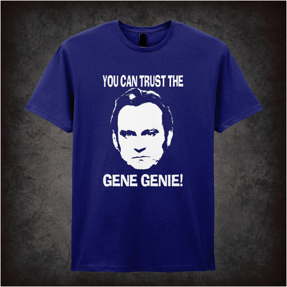 You Can Trust The Gene Genie – Cult British TV Drama Graphic T-Shirt