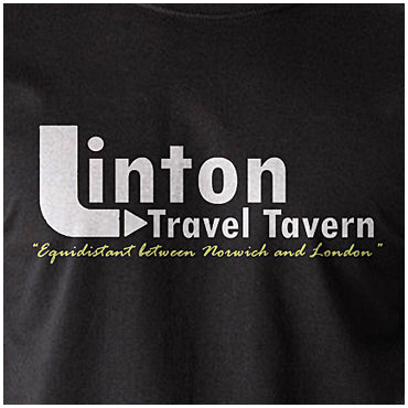 Linton Travel Tavern Equidistant Between Norwich And London - Alan Partridge Inspired Unisex T Shirt