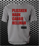 Plissken Hauk Cabbie Hellman 1988 - Escape From New York Inspired Unisex T Shirt