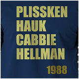 Plissken Hauk Cabbie Hellman 1988 - Escape From New York Inspired Unisex T Shirt