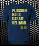 Plissken Hauk Cabbie Hellman 1988 - Escape From New York Inspired Unisex T Shirt