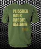 Plissken Hauk Cabbie Hellman 1988 - Escape From New York Inspired Unisex T Shirt