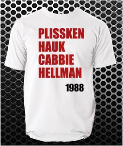 Plissken Hauk Cabbie Hellman 1988 - Escape From New York Inspired Unisex T Shirt