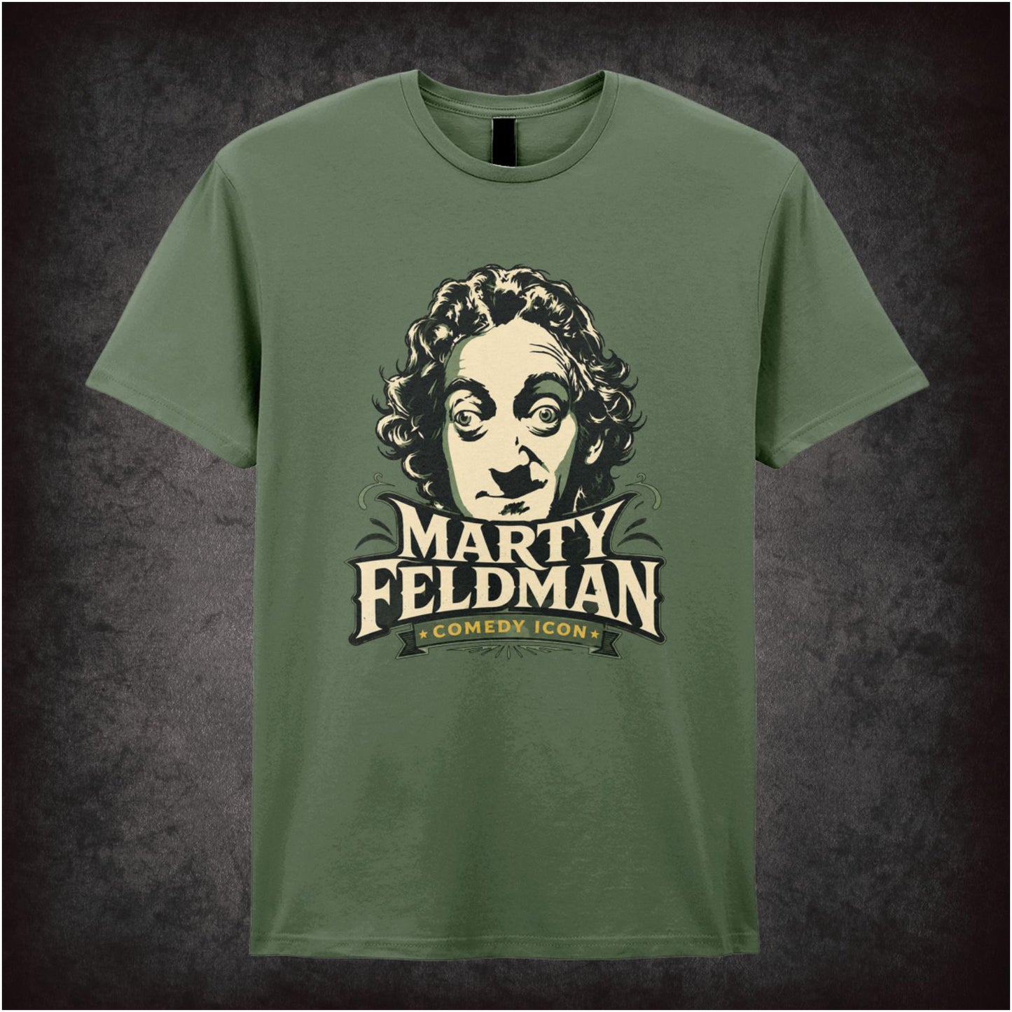 Marty Feldman comedy icon T-shirt