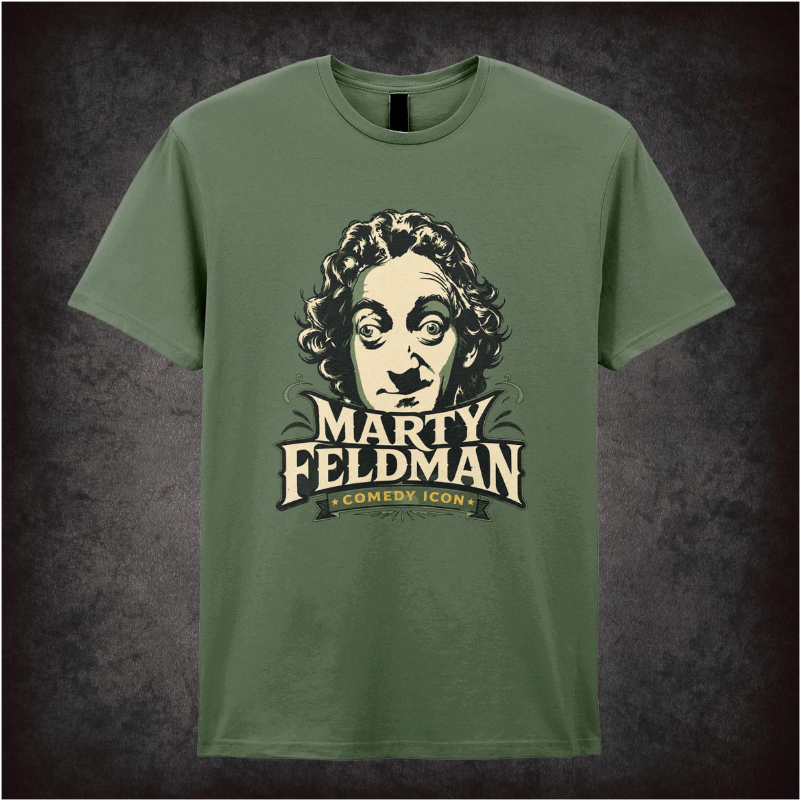 Marty Feldman comedy icon T-shirt