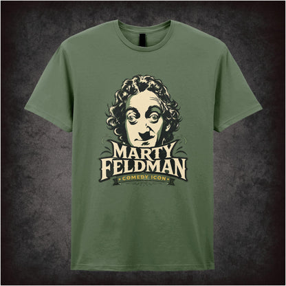 Marty Feldman comedy icon T-shirt