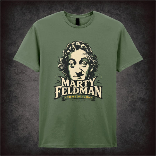 Marty Feldman comedy icon T-shirt