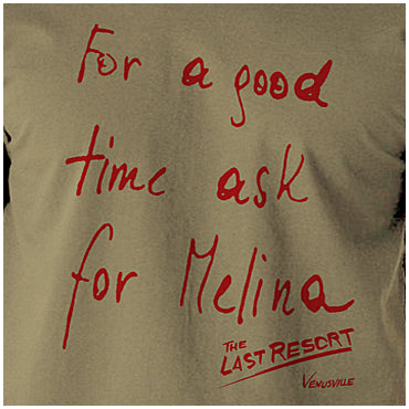 For A Good Time Ask for Melina - Total Recall Inspired Unisex T Shirt