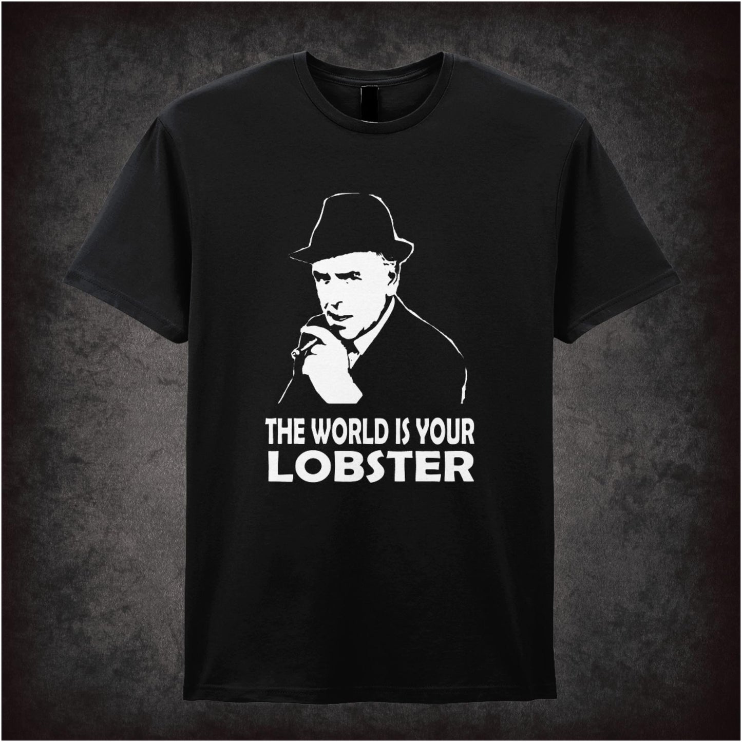 The World Is Your Lobster – Cult British TV Comedy Graphic T-Shirt