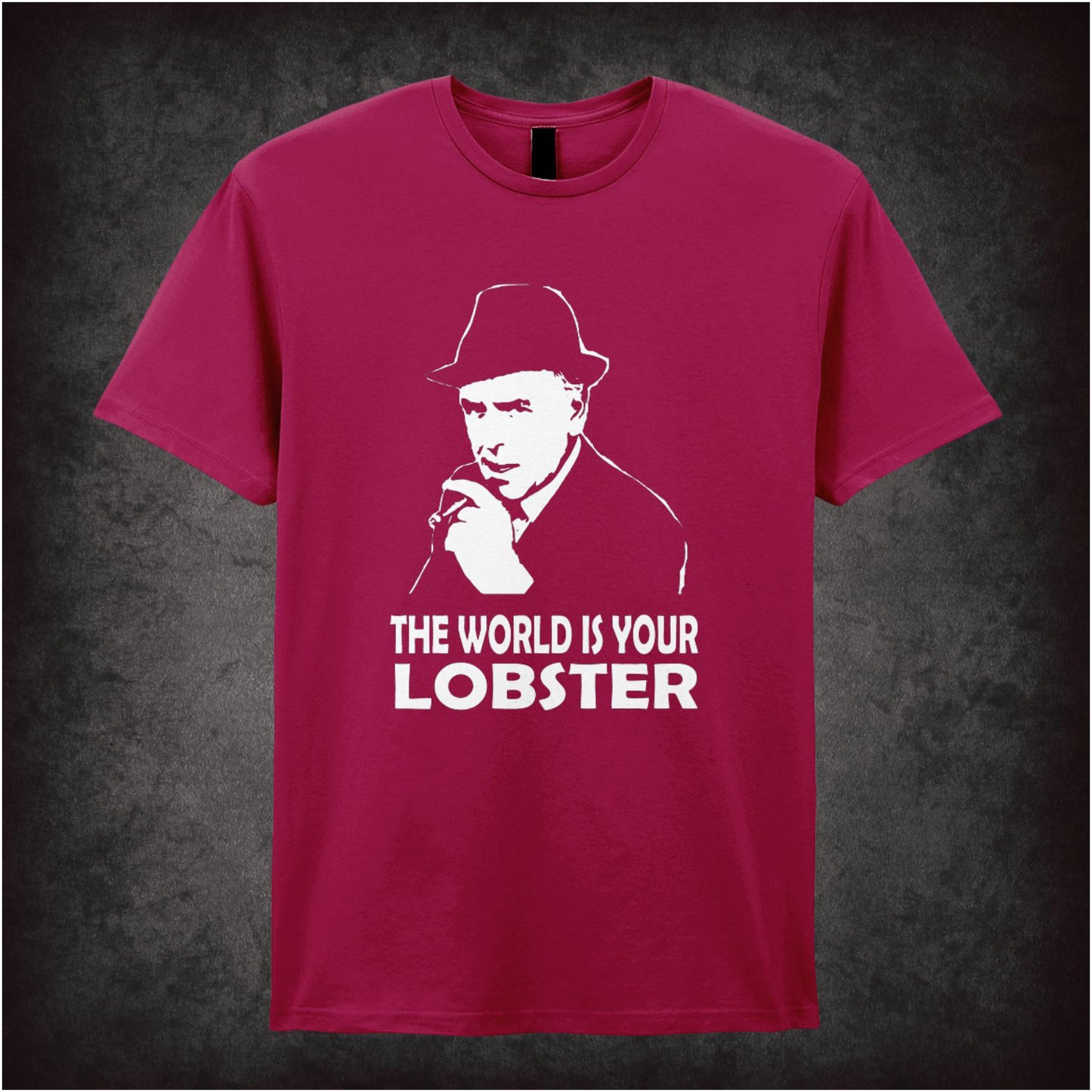The World Is Your Lobster – Cult British TV Comedy Graphic T-Shirt