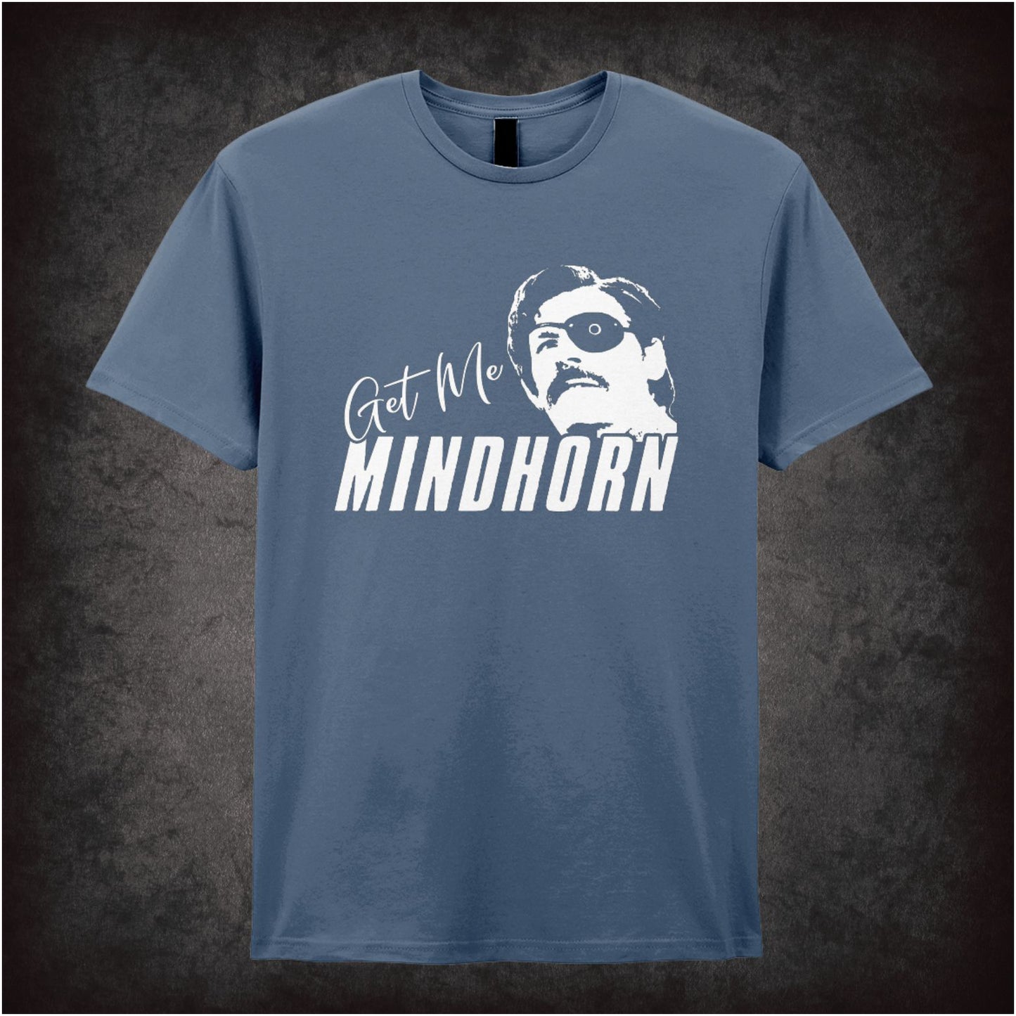 Get Me Mindhorn inspired unisex T-shirt with graphic design 