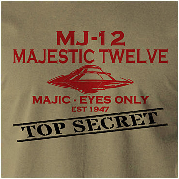 Majestic 12 - UFO Unisex T Shirt