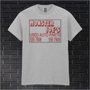 Monster Joe's Used Auto Parts - Pulp Fiction Inspired Unisex T Shirt