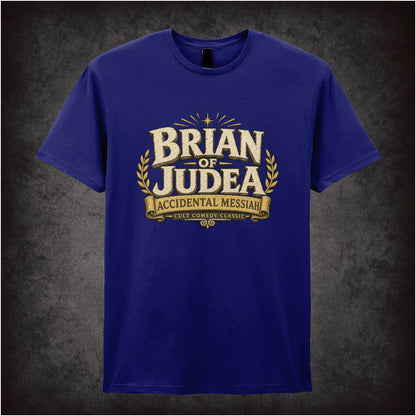 ‘Brian of Judea' quote T-shirt in navy from Monty Python’s Life of Brian