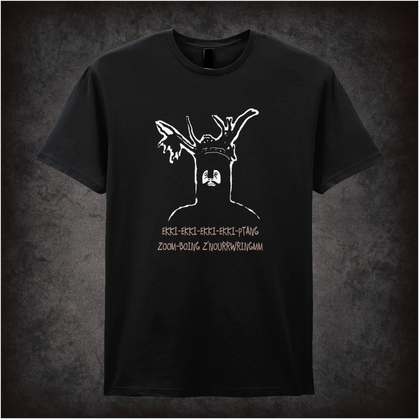 ‘Knights who say Ekki-Ekki-Ptang-Zoom’ quote T-shirt from Monty Python and the Holy Grail