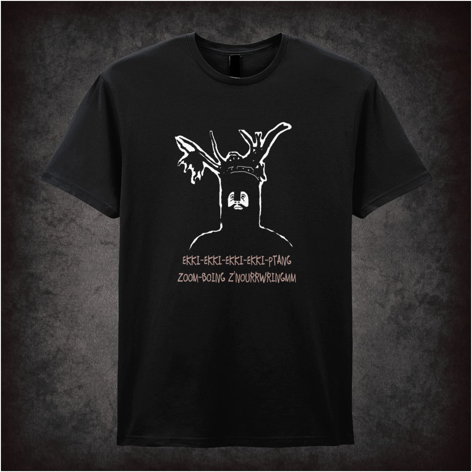 ‘Knights who say Ekki-Ekki-Ptang-Zoom’ quote T-shirt from Monty Python and the Holy Grail