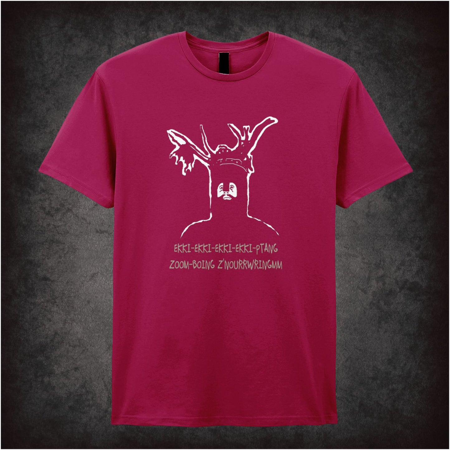 Monty Python and the Holy Grail The Knights Who Say Ekki-Ekki-Ptang-Zoom-Boing-Znourrwringmm inspired unisex T-shirt with graphic design