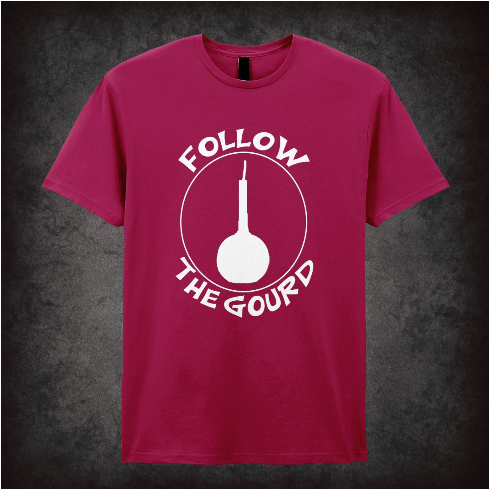 Follow the Gourd Monty Python inspired unisex T-shirt with graphic design