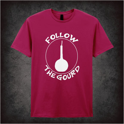 Follow the Gourd Monty Python inspired unisex T-shirt with graphic design