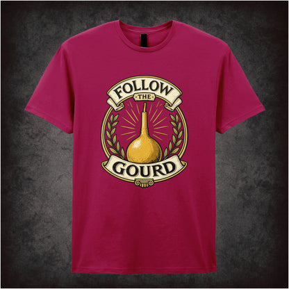 ‘Follow the gourd’ quote T-shirt from Monty Python’s Life of Brian