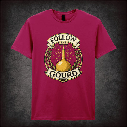 ‘Follow the gourd’ quote T-shirt from Monty Python’s Life of Brian