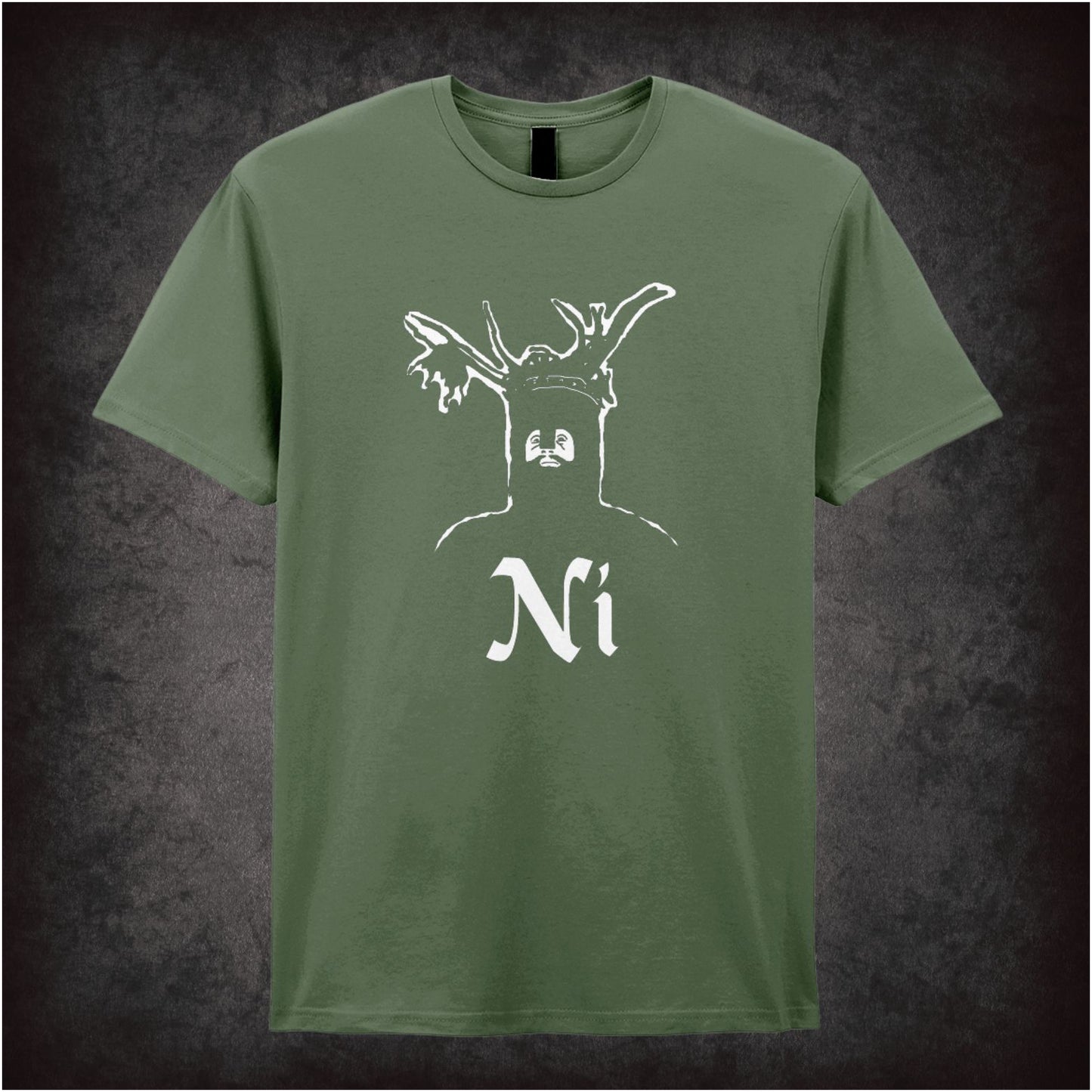 Monty Python and the Holy Grail The Knights Who Say Ni! inspired unisex T-shirt with graphic design