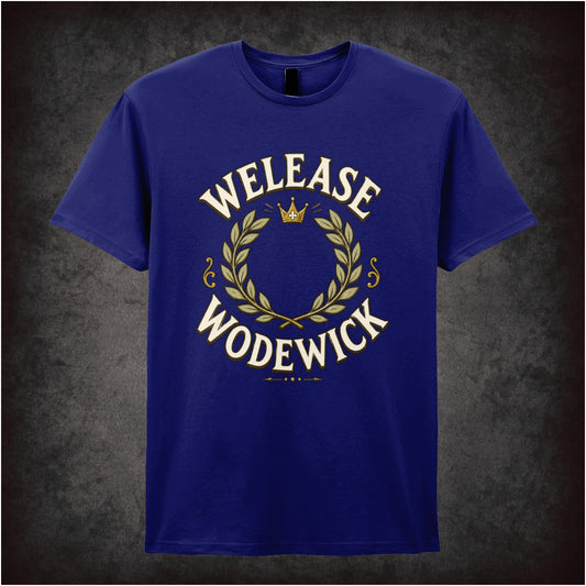 Welease Wodewick quote T-shirt from Monty Python The Life of Brian